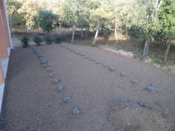 Création d'un jardin méditerranéen à Nans les pins dans le var