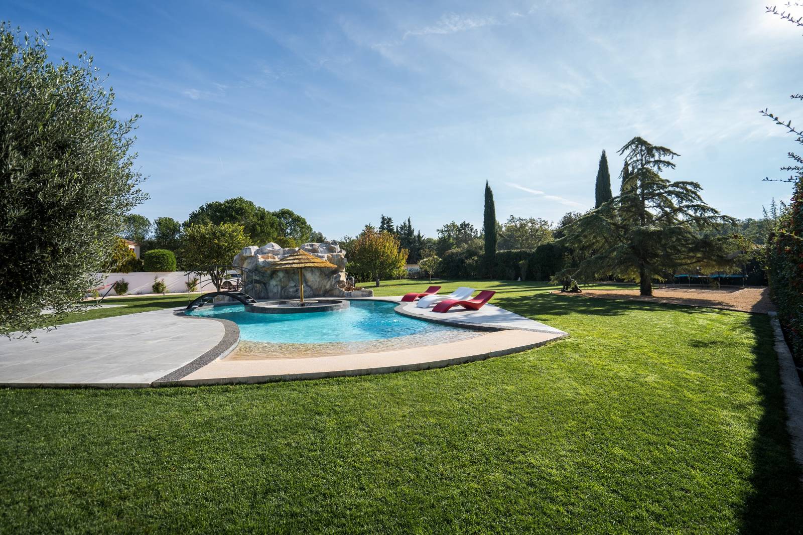 Gazon, piscine, aménagement paysager dans le Var