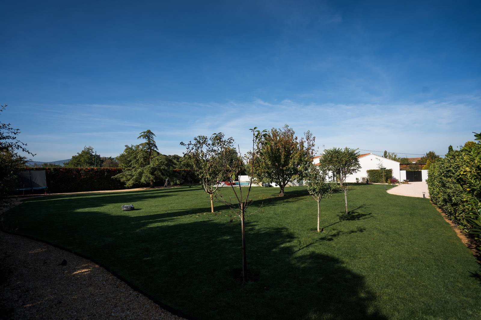 Gazon plaqué et robot de tonte à Saint Maximin dans le Var