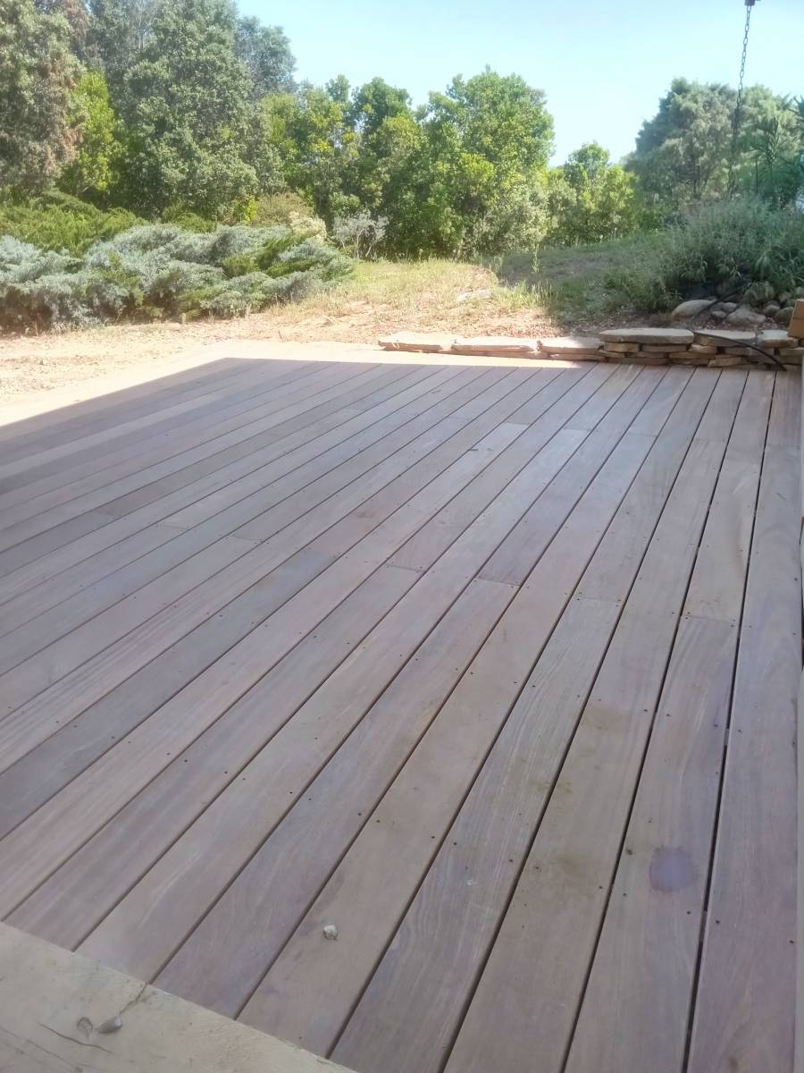 Terrasse en Cumaru à St Maximin La Ste BAume