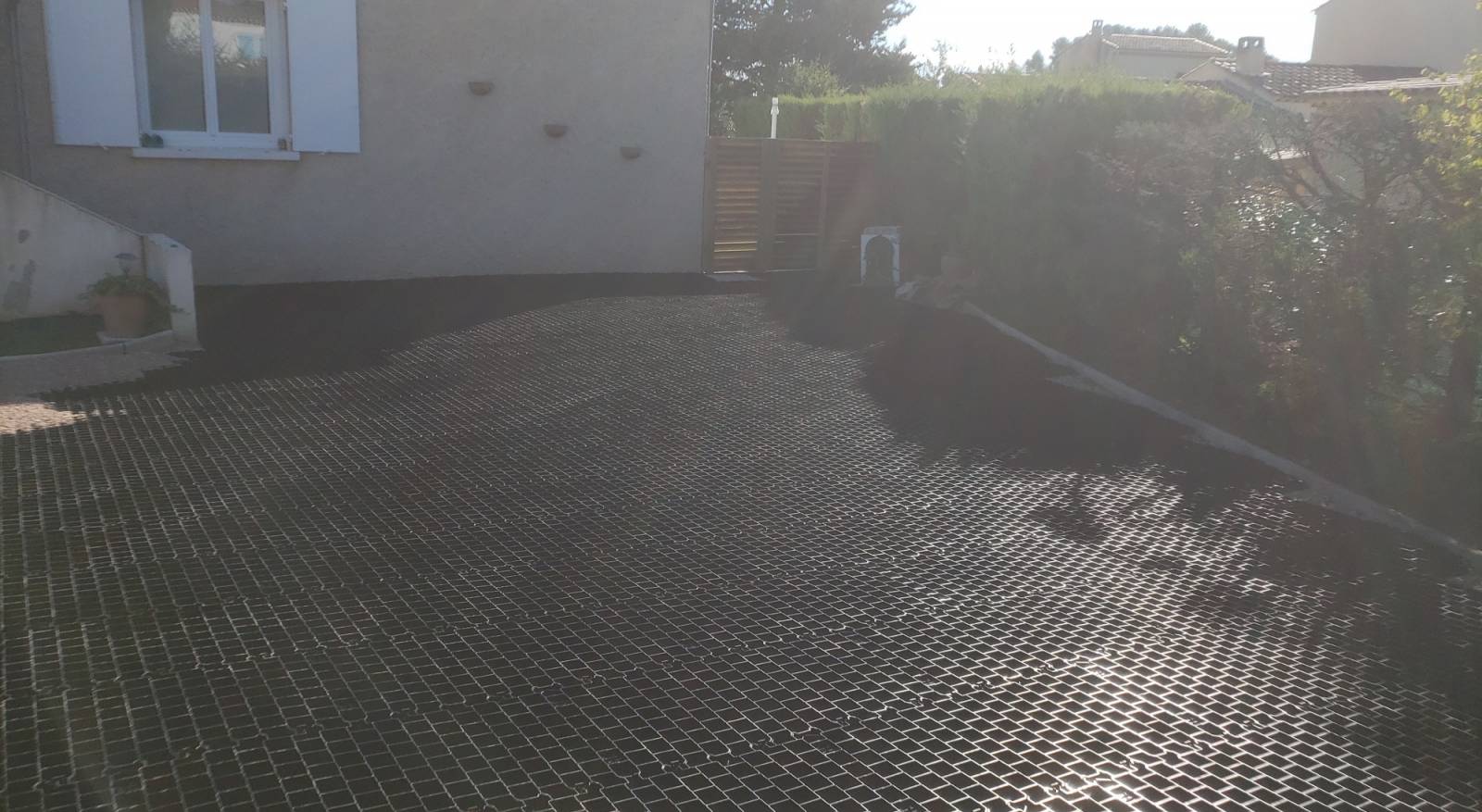 Stabilisation de parking dans le Var