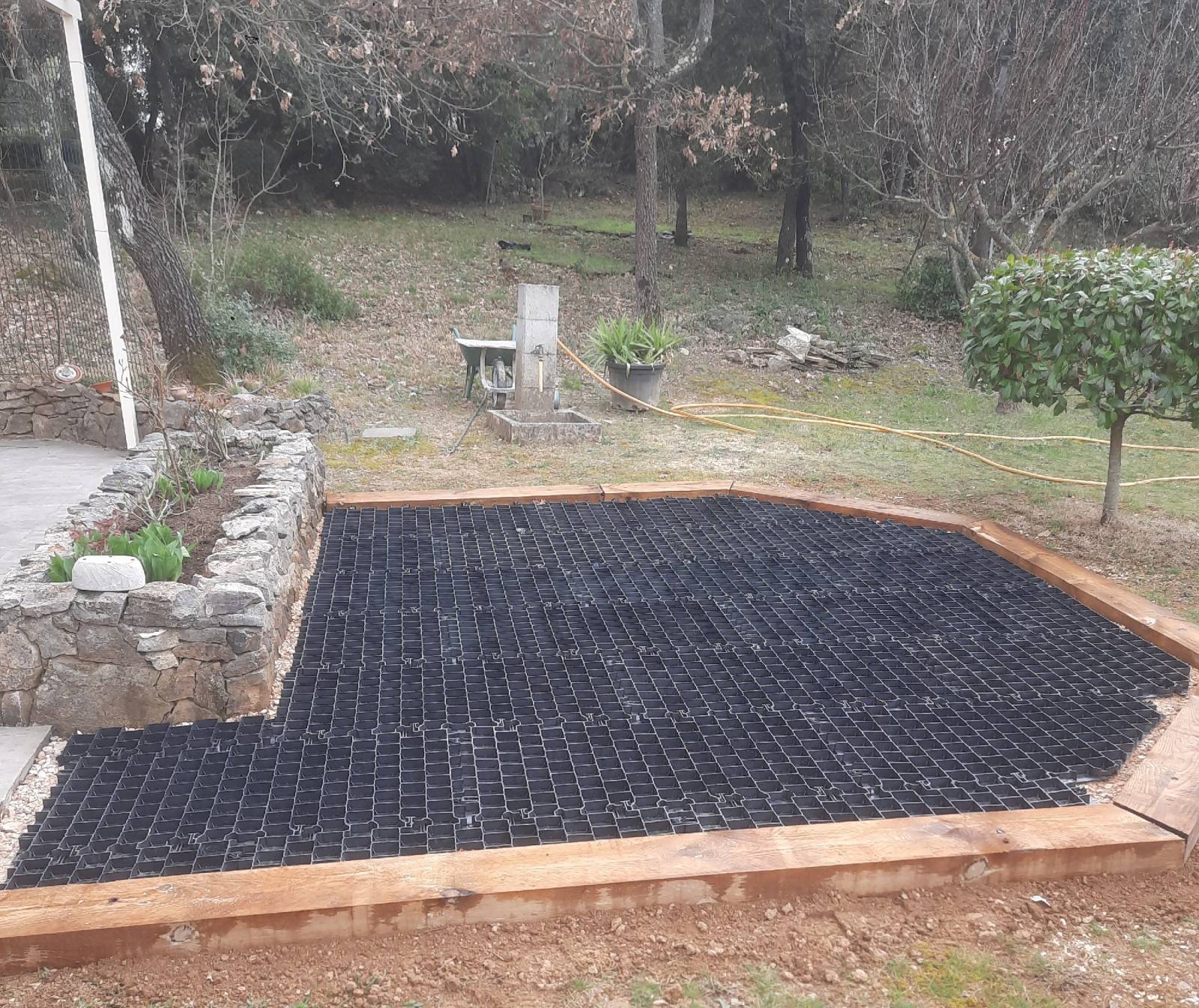 Premier Brasero fabrication à 100% en France installé à St Maximin dans le Var