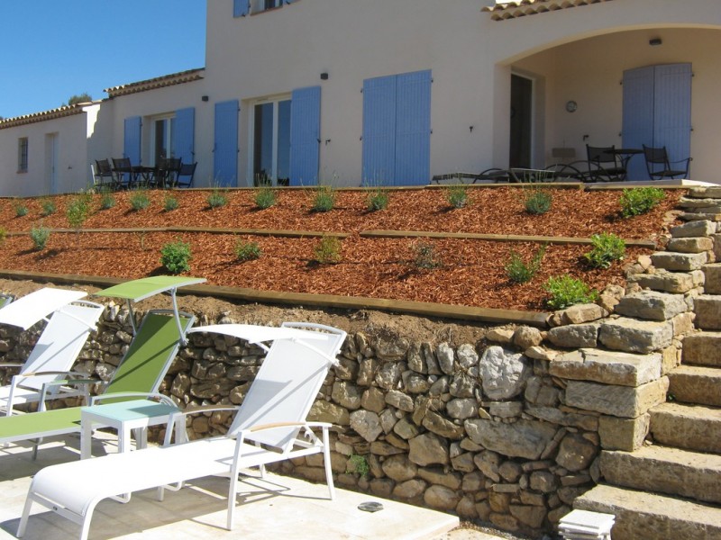 Escalier en pierre de taille