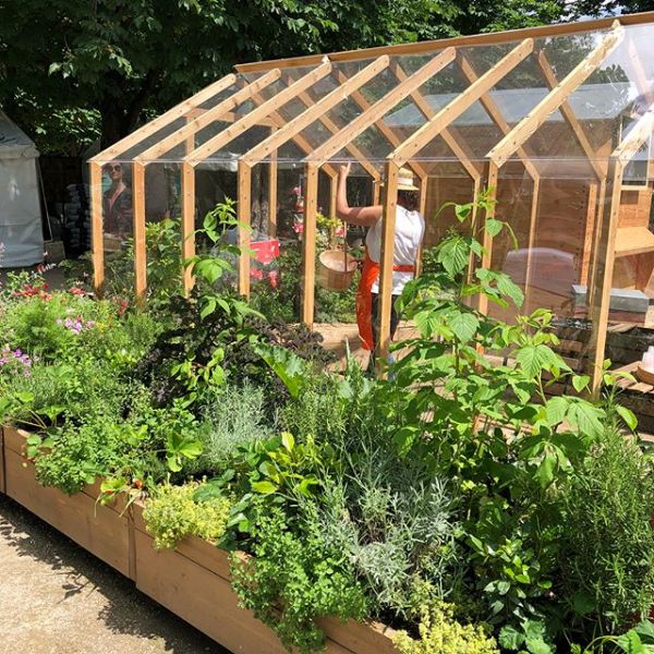 belle de serre de jardin