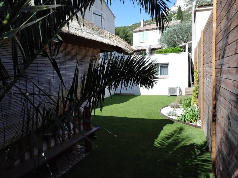 Réaménagement de jardin à Marseille