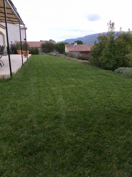 Entretien de pelouse à Pourrières dans le var