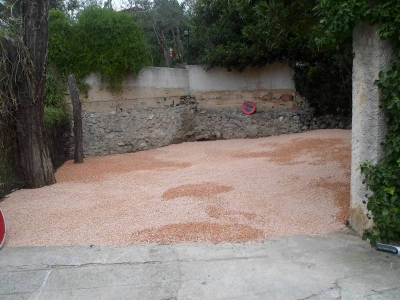 Parking stabilisé dans les bouches du RHône