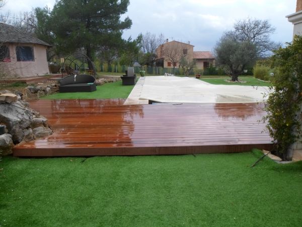 terrasse bois dans le Var