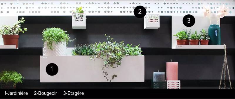 Accessoires pour palissade en terrasse dans le var