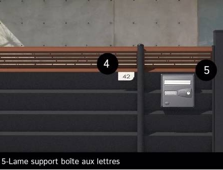 Palissade compléte dans le var