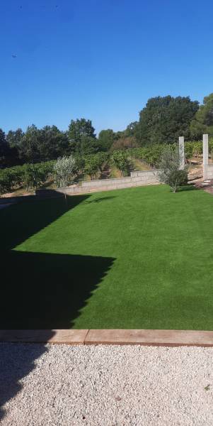Très joli gazon synthétique de chez Royal Grass