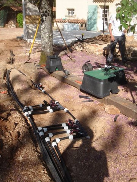 Installation arrosage automatique dans le var