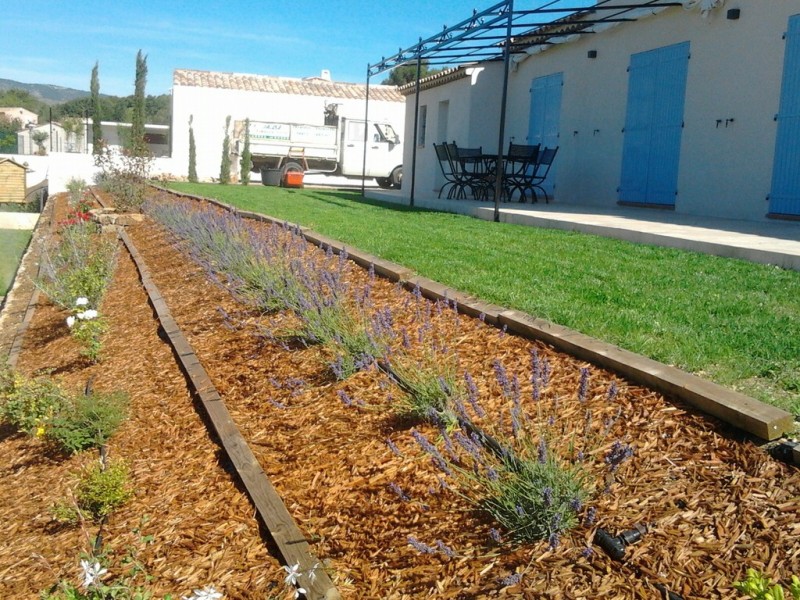 Aménagement talus dans le var